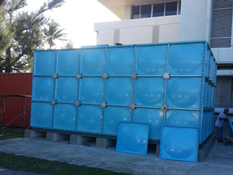 frp water panel tanks